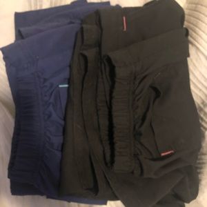 2 pairs of scrub pants